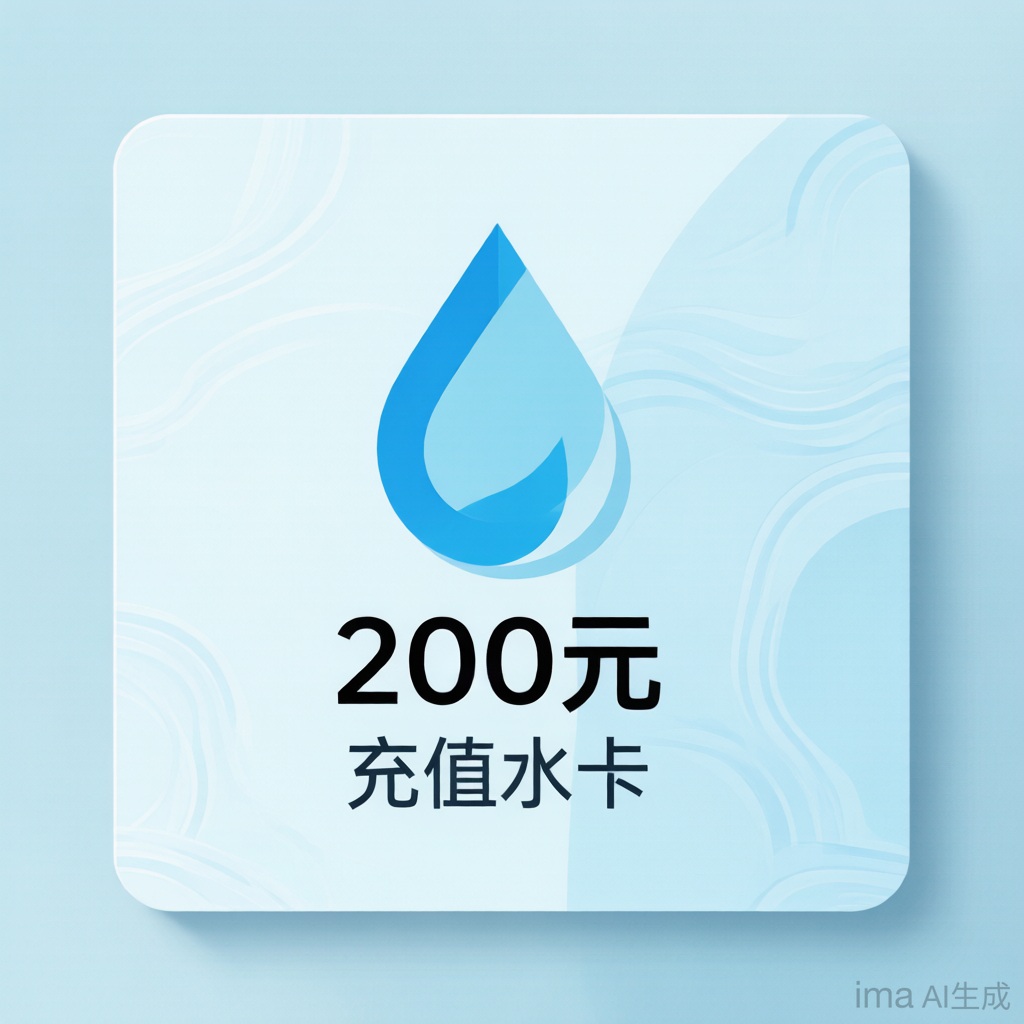 200元充值卡水卡